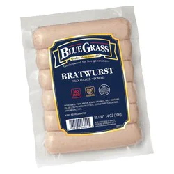 Blue Grass Bratwurst, 14 oz