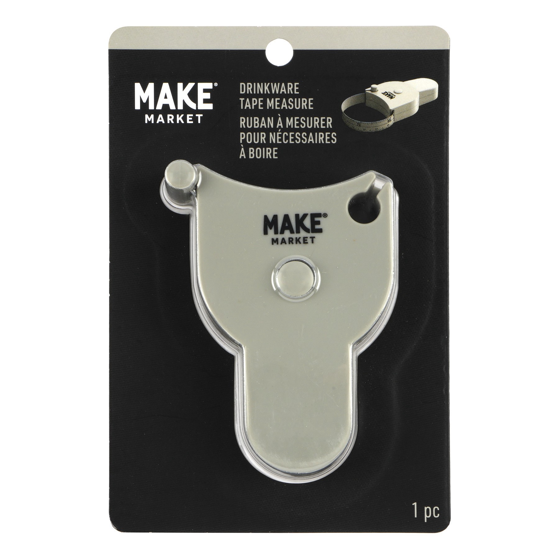 slide 2 of 2, 60" Craft Drinkware Tape Measure By Make Market, 60 in