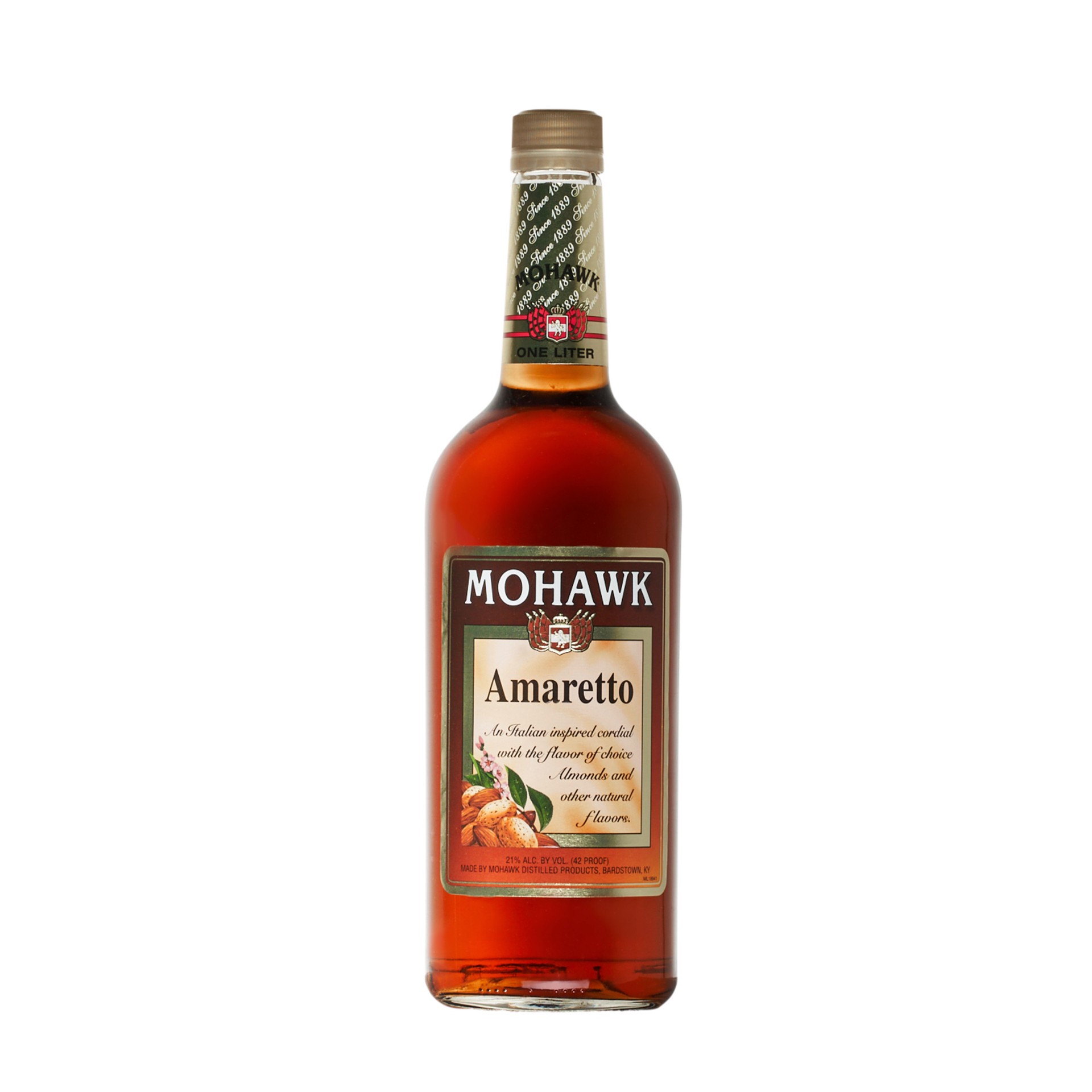 slide 1 of 2, Mohawk Amaretto, 1 liter