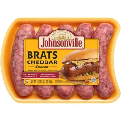 Johnsonville Cheddar Bratwursts