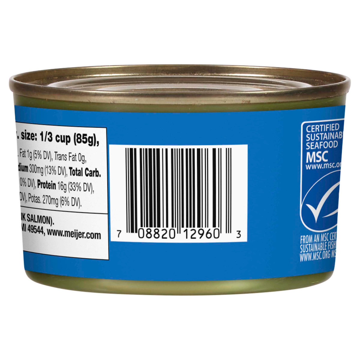 slide 9 of 13, Meijer Wild Caught Alaskan Pink Salmon, 7.5 oz