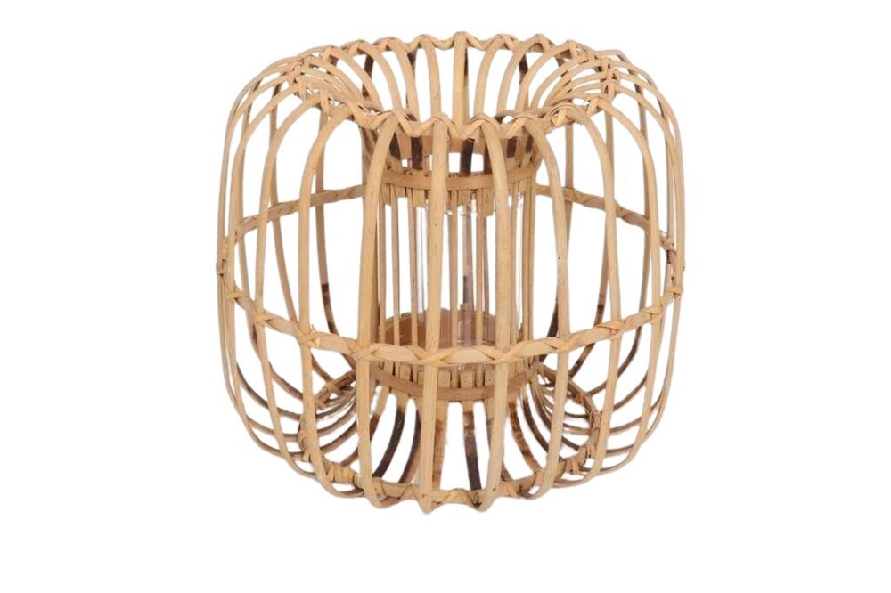 slide 1 of 1, SDS for HD Designs Bamboo Glass Lantern, 1 ct