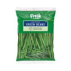 Fresh From Meijer Snipped Green Beans, 32 Oz