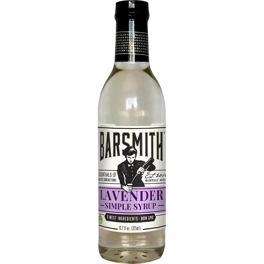 slide 1 of 1, Barsmith Lavender Simple Syrup, 375 ml