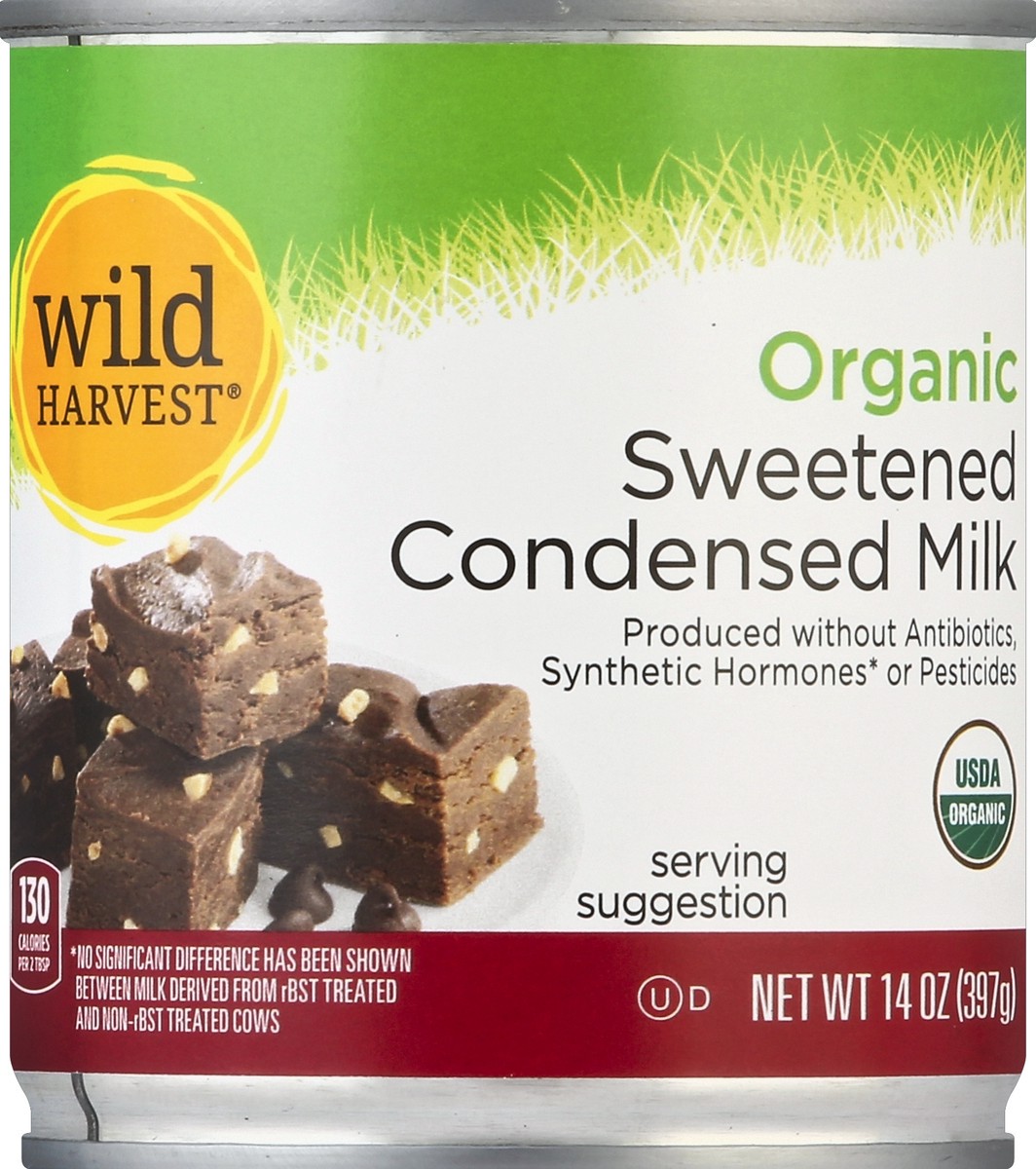 slide 3 of 7, Wild Harvest Condensed Milk 14 oz, 14 oz