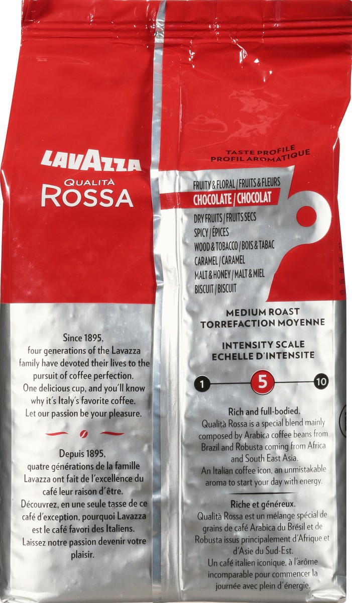 Lavazza Medium Roast Qualita Rossa Coffee Beans 2.2 lb 2.2 lb