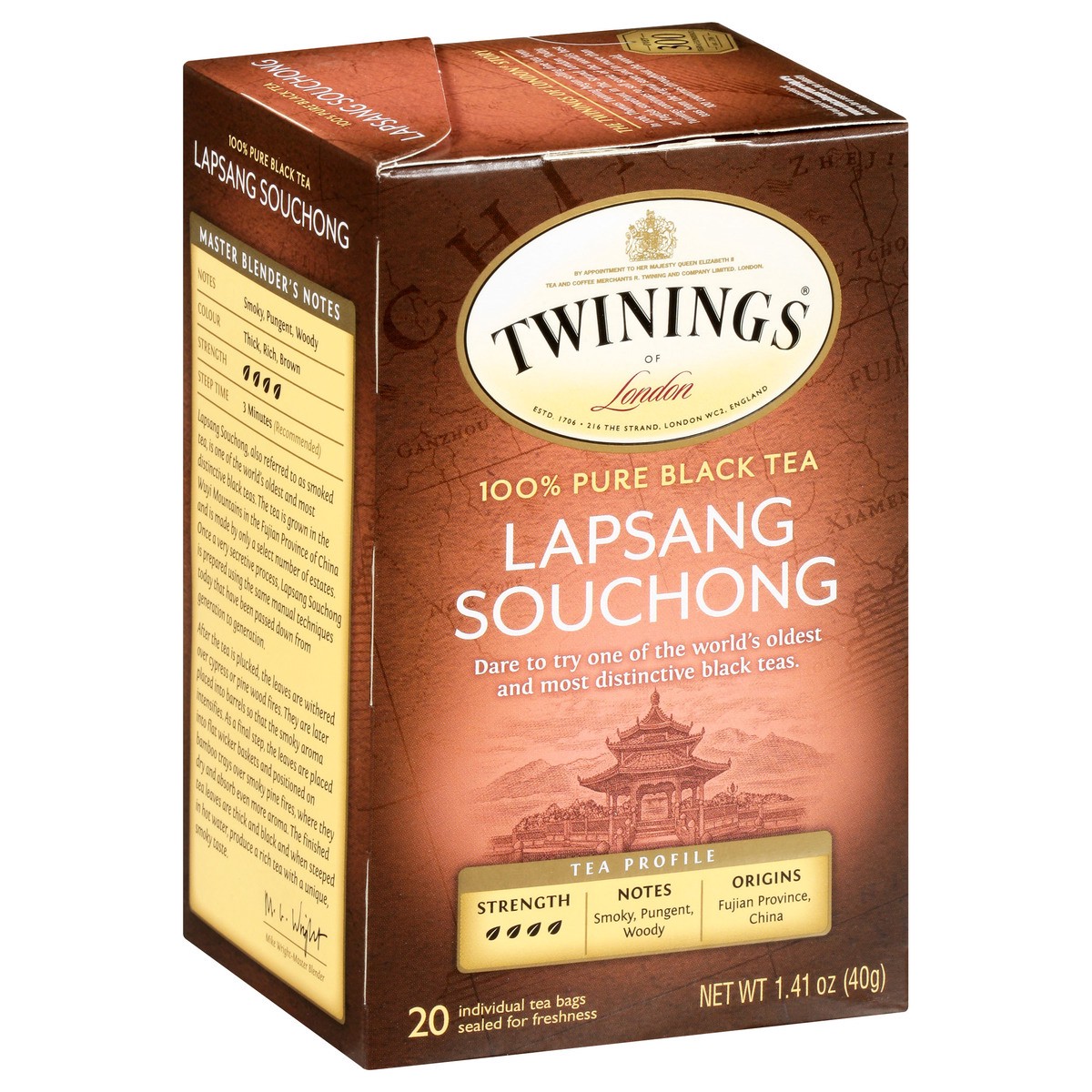 slide 2 of 9, Twinings Tea Lapsang Souchong, 20 eache