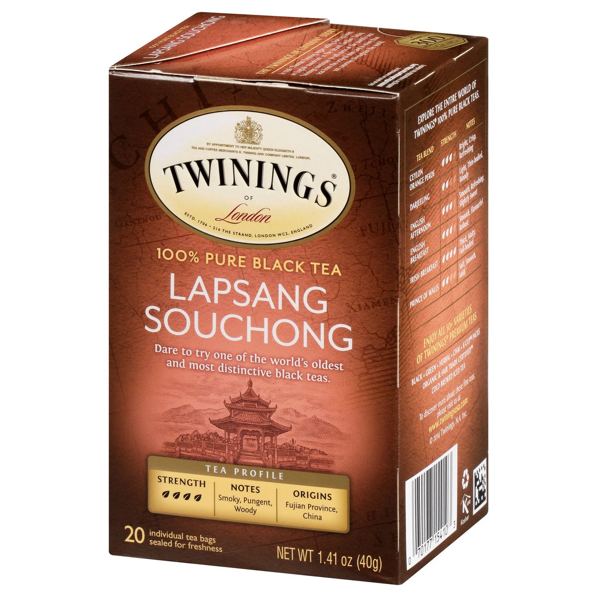 slide 3 of 9, Twinings Tea Lapsang Souchong, 20 eache