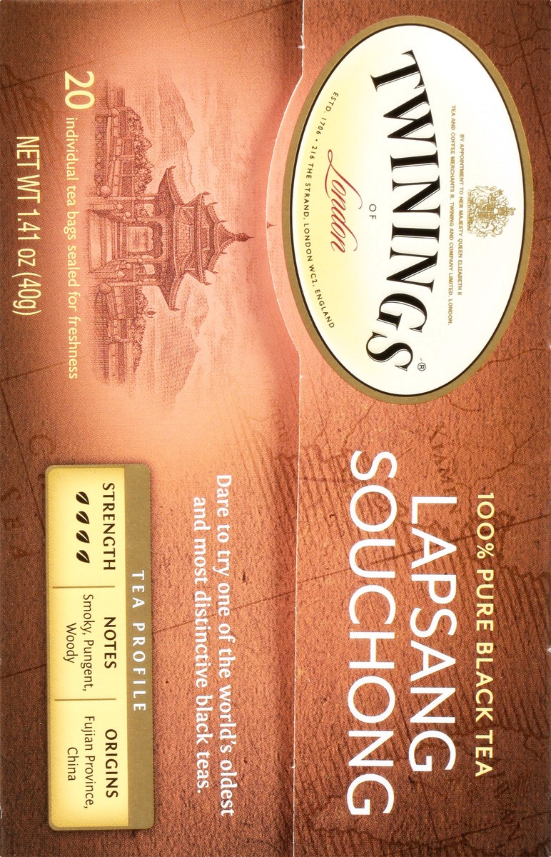 slide 5 of 9, Twinings Tea Lapsang Souchong, 20 eache