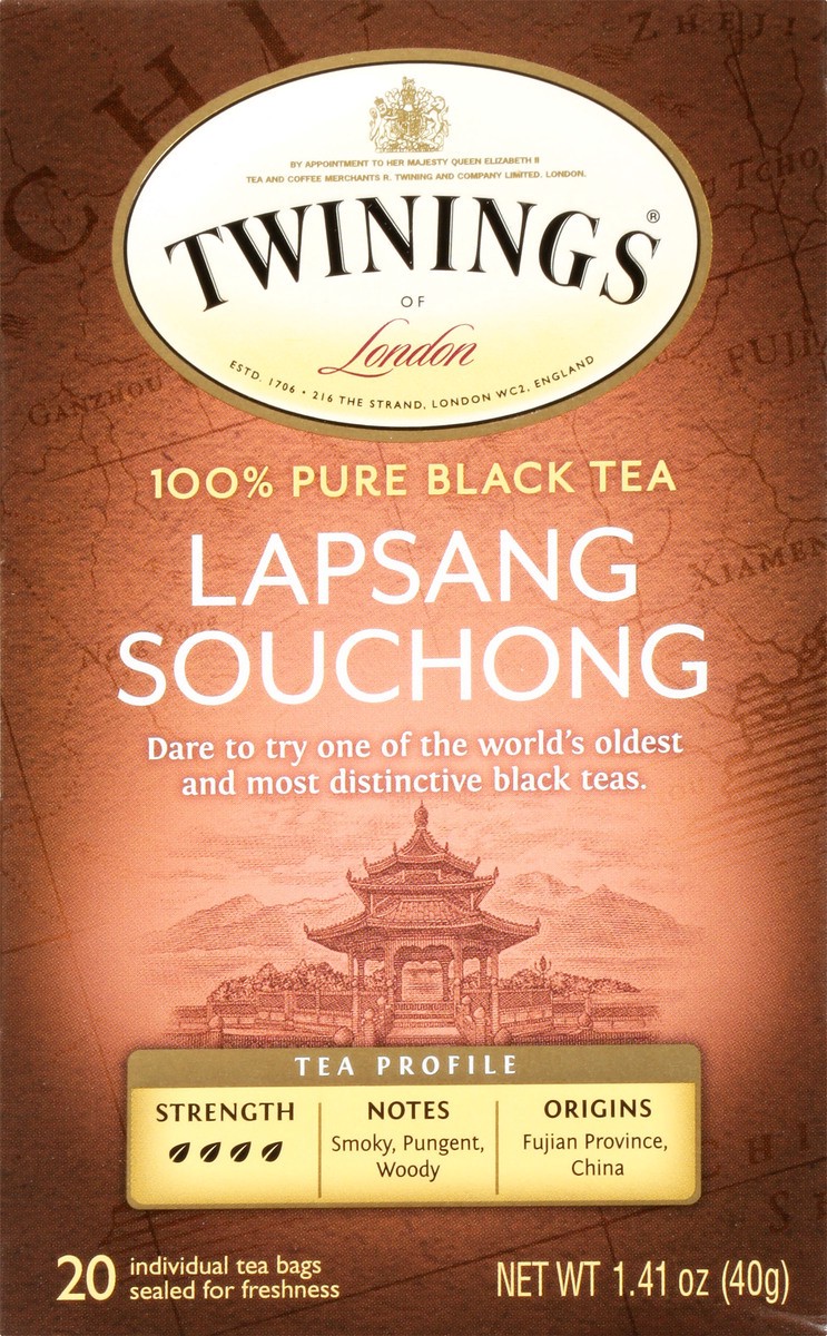 slide 6 of 9, Twinings Tea Lapsang Souchong, 20 eache