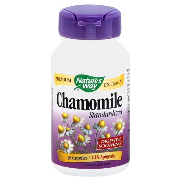 slide 1 of 1, Nature's Way Chamomile Standardized Capsules, 60 ct