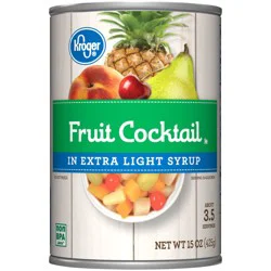 Kroger Fruit Cocktail In Extra Light Syrup