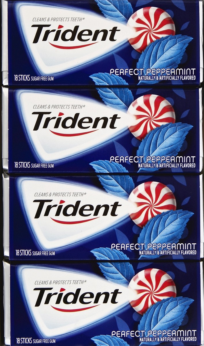 slide 4 of 5, Trident Gum 12 ea, 12 pk; 18 ct