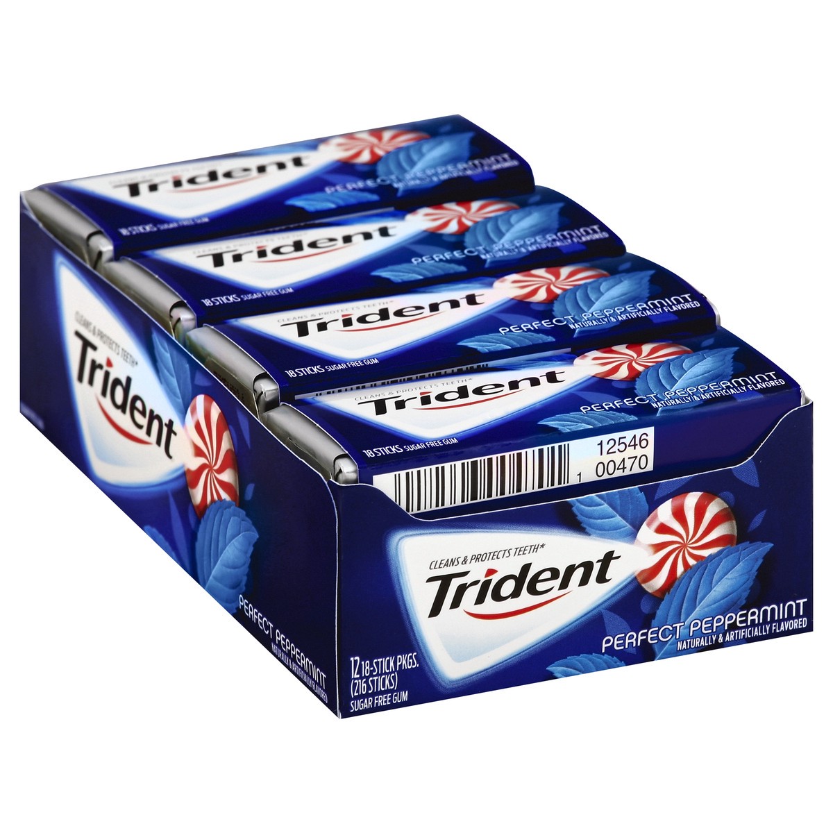 slide 3 of 5, Trident Gum 12 ea, 12 pk; 18 ct