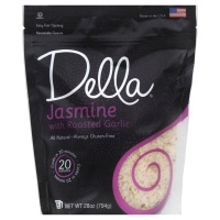 slide 1 of 1, Della Jasmine Rice with Roasted Garlic Rice, 28 oz