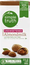 Simple Truth Unsweetened Almond Milk - 32 fl oz