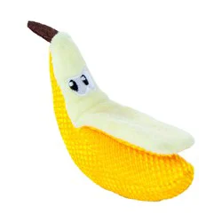 Petstages Dental Banana Catnip Filled Cat Toy