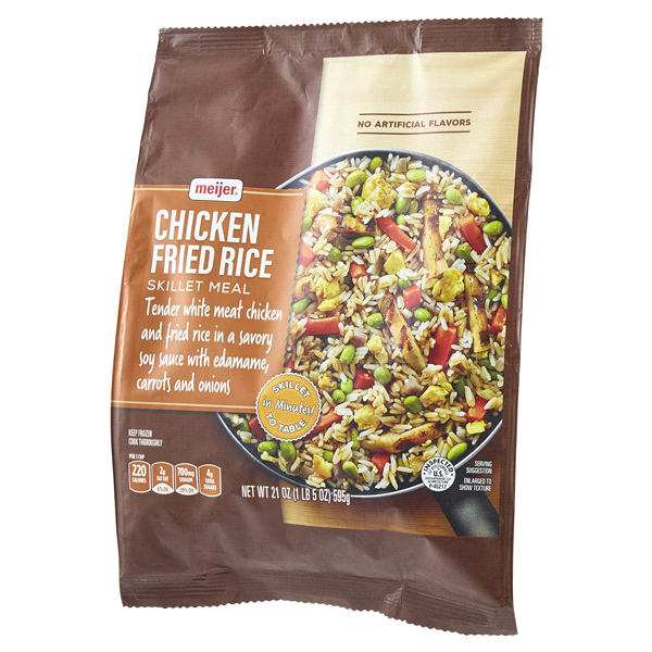 slide 20 of 25, Meijer Chicken Fried Rice Skillet Meal, 21 oz