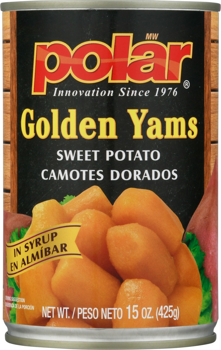 slide 9 of 11, Polar Yams Sweet In Light Sauce, 15 oz