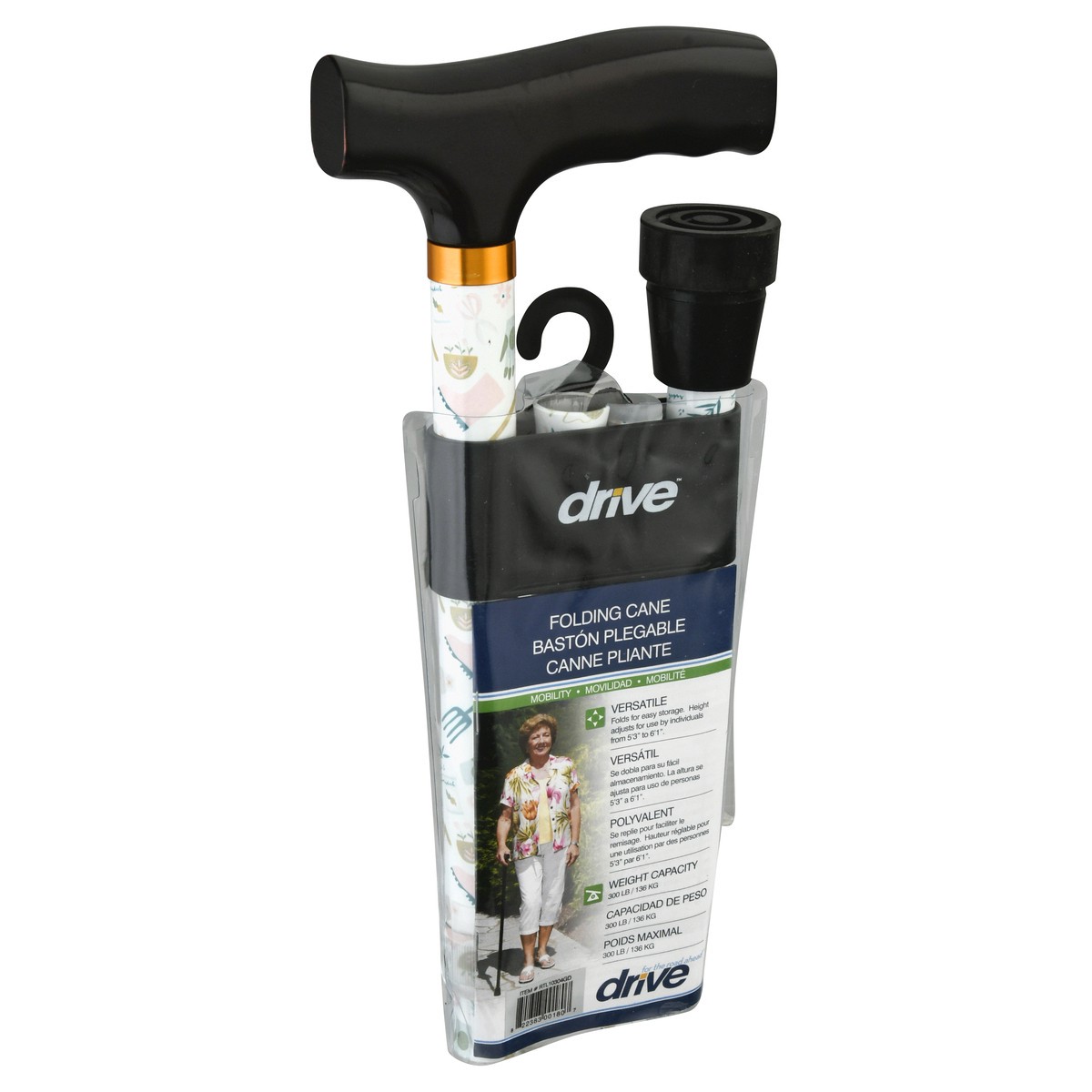 slide 8 of 9, Drive Cane Folding - Each, 1 ct