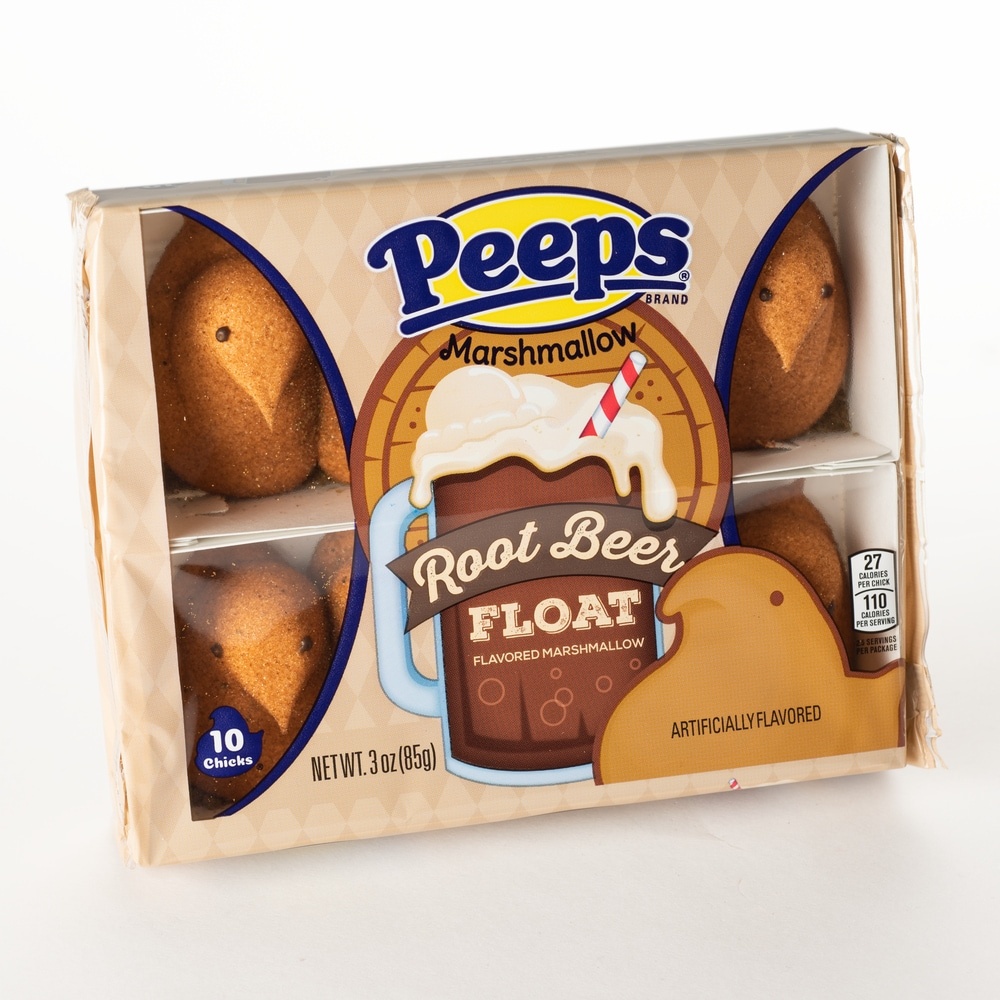 slide 1 of 1, Peeps Marshmallow Treats - Root Beer Float, 3 oz