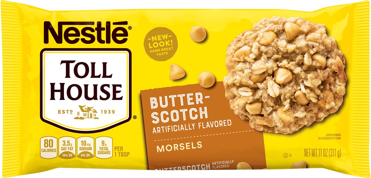 slide 3 of 7, Toll House Butterscotch Artificially Flavored Morsels, 11 oz