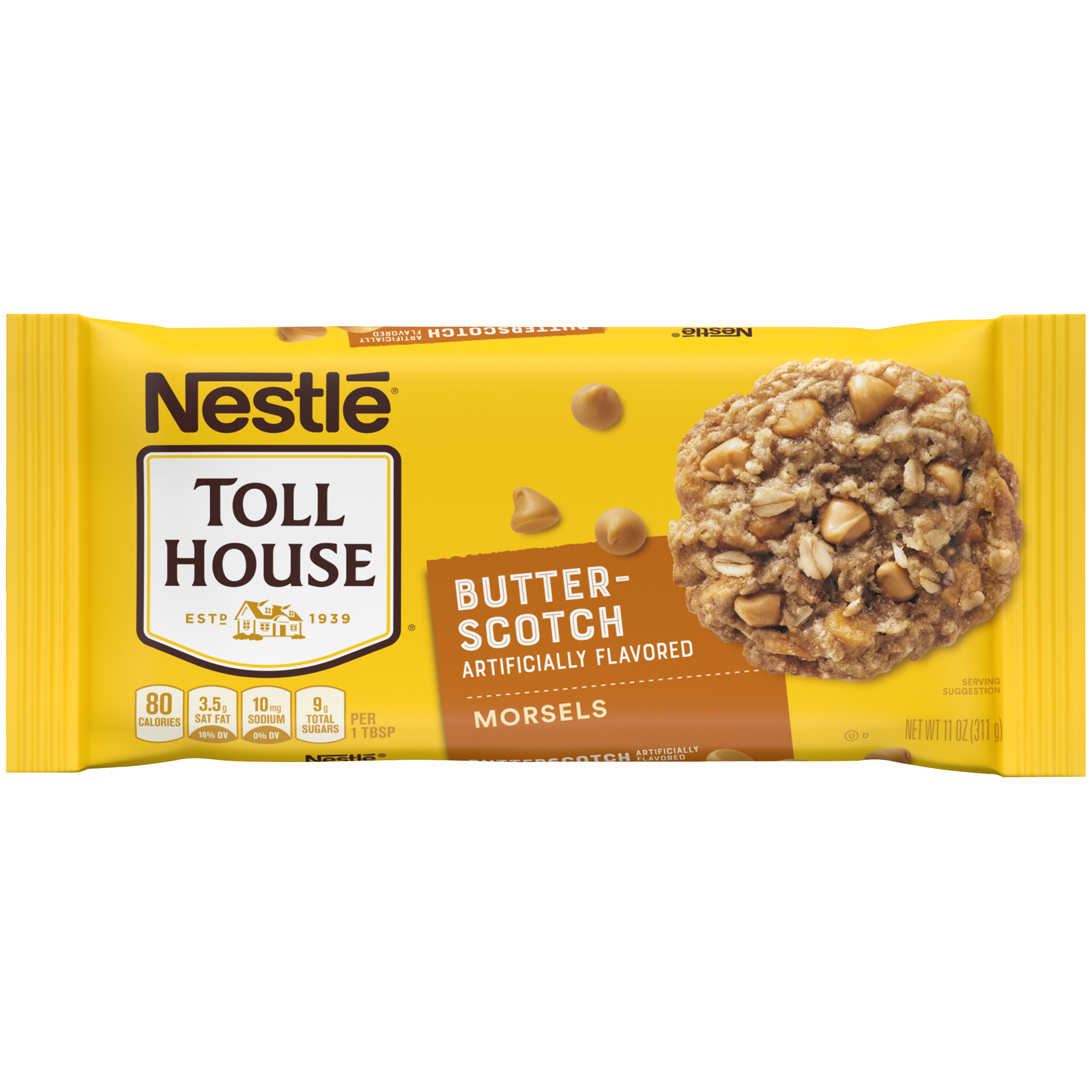 slide 1 of 7, Toll House Butterscotch Artificially Flavored Morsels, 11 oz