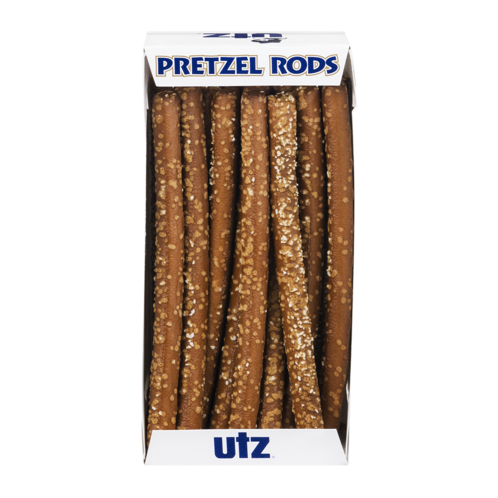 slide 1 of 1, Utz Pretzel Rods, 8 oz