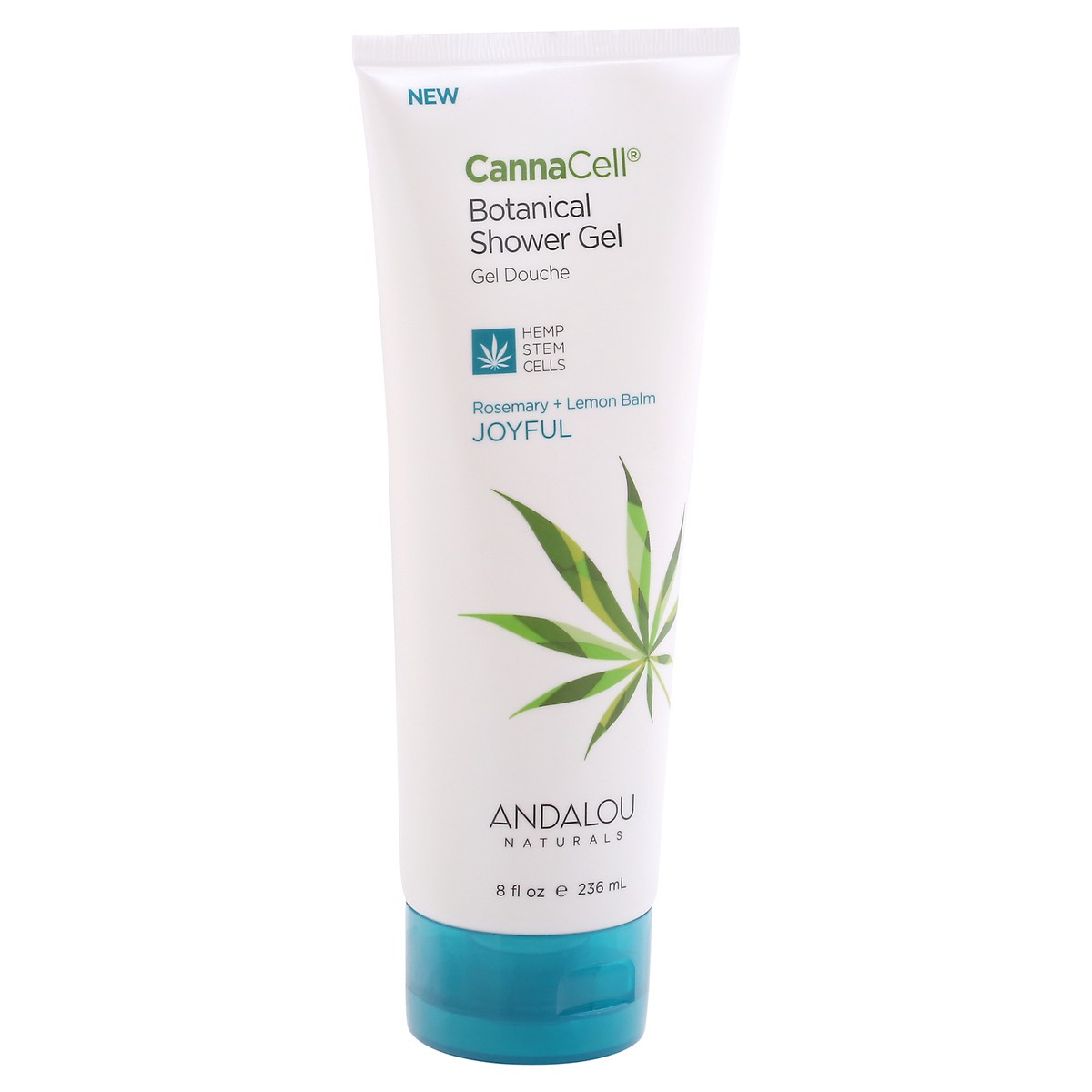 slide 2 of 10, Andalou Naturals Joyful CannaCell Shower Gel , 8 oz