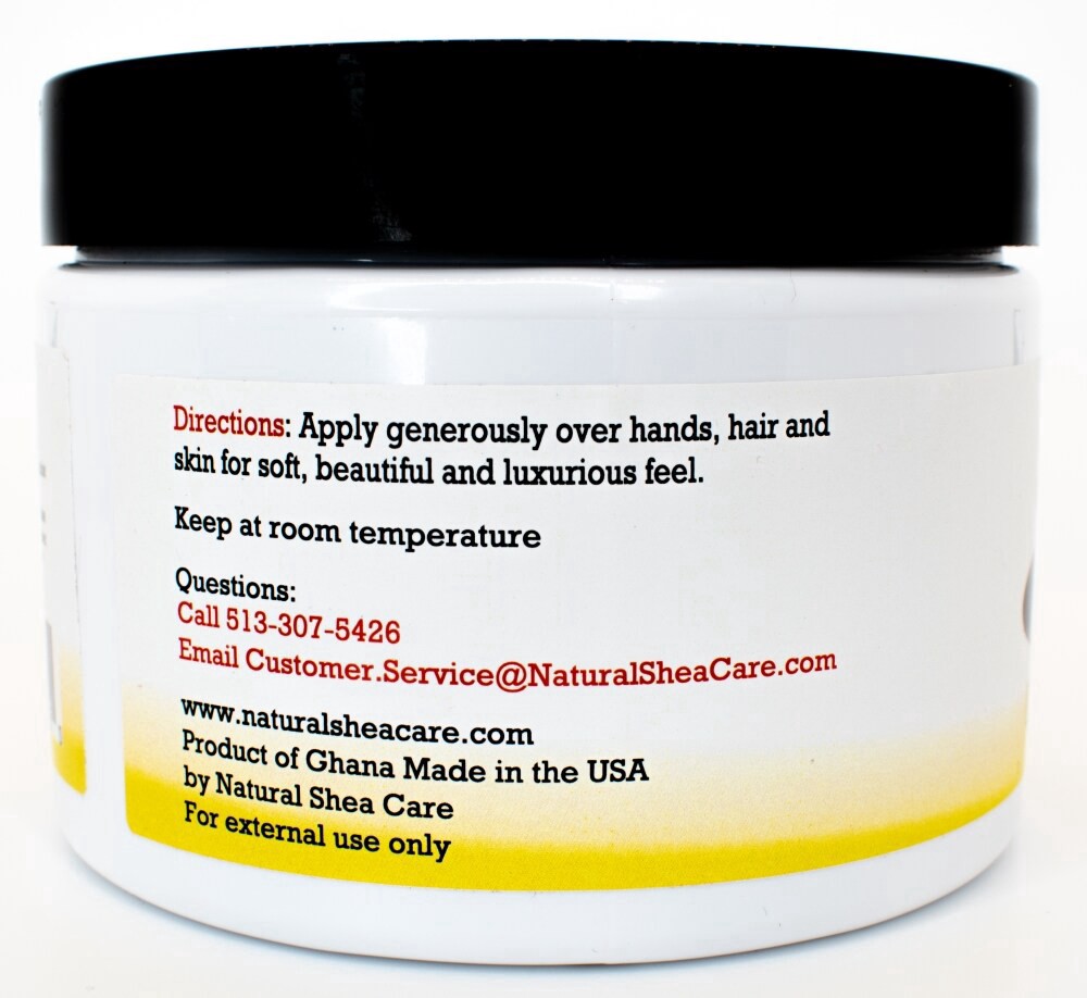 slide 2 of 3, True Shea All Natural Ultra Whipped Unscented Shea Butter 8 oz, 8 oz