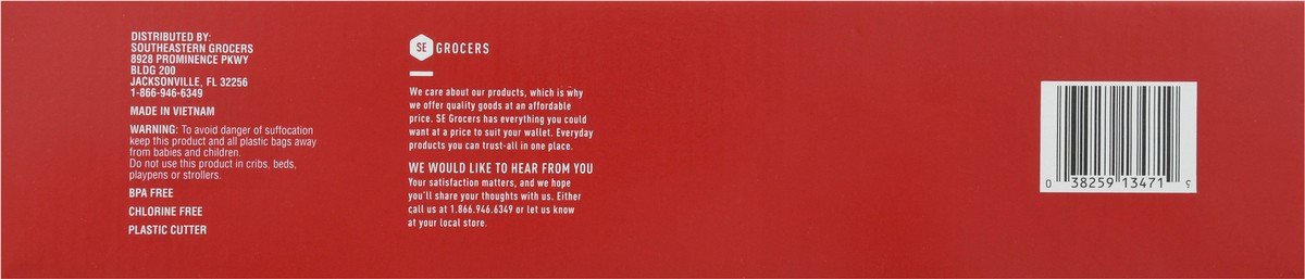 slide 5 of 12, Se Grocers Plstc Wrap W/Cutter, 300 sq ft