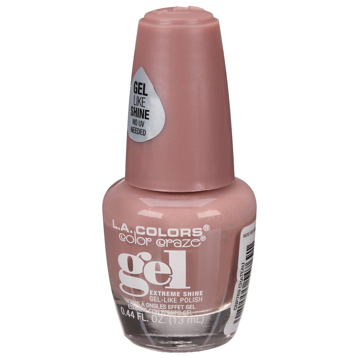 slide 9 of 10, L.A. Colors Gel Shine Polish - Chateau Brown, 0.44 fl oz