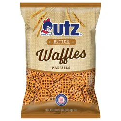 Utz Utz Butter Waffles Pretzels - 16 oz