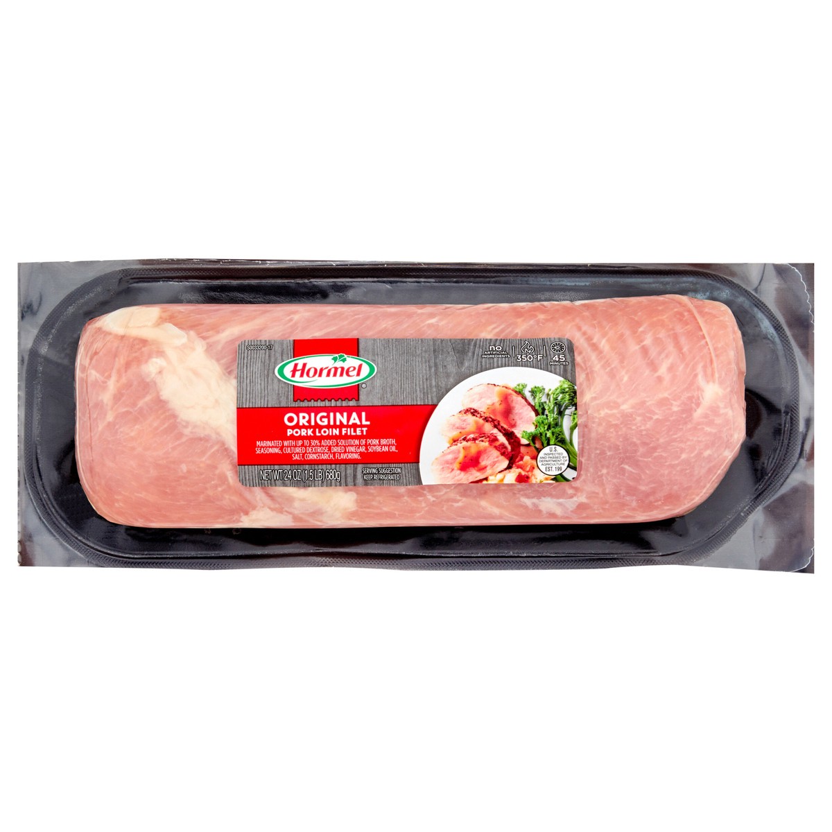 slide 1 of 12, Hormel Original Pork Loin Filet, 24 oz