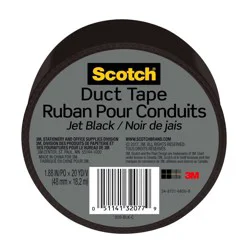 Scotch Duct Tape - Jet Black