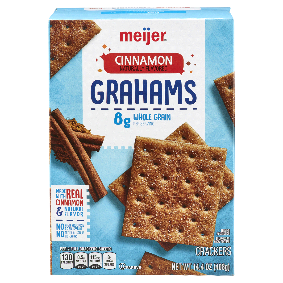 Meijer Cinnamon Grahams 14.4 oz Shipt