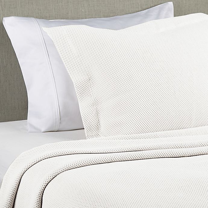 slide 1 of 1, Frette At Home Porfido King Coverlet - White, 1 ct