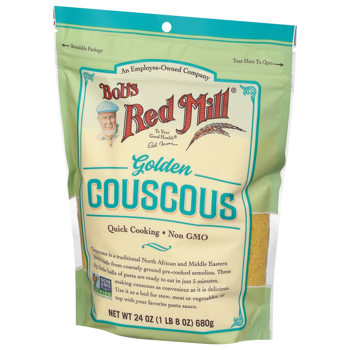 slide 9 of 9, Bob's Red Mill Couscous,Golden, 24 oz