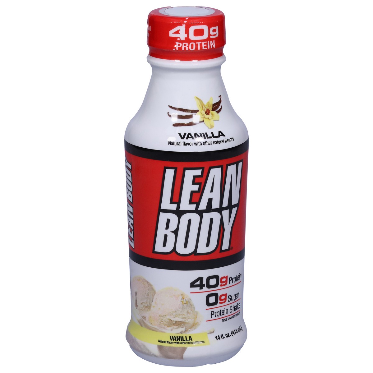 slide 9 of 9, Lean Body Vanilla Protein Shake 14 fl oz, 14 fl oz
