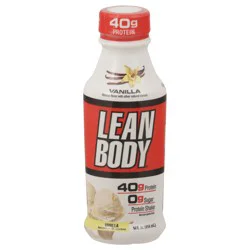 Lean Body Vanilla Protein Shake 14 fl oz
