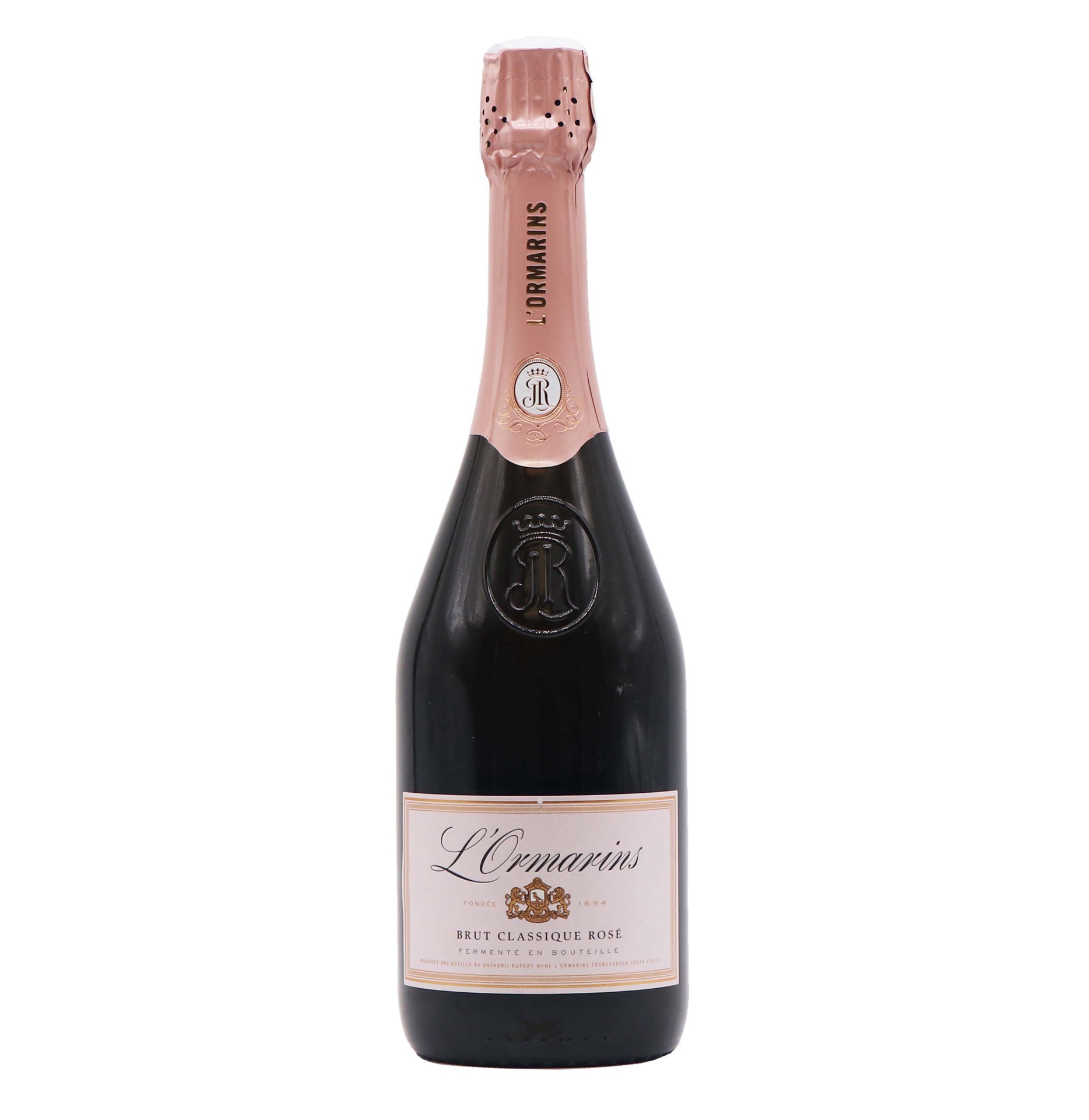 slide 1 of 1, L'Ormarins Brut Rose South Africa, 750 ml