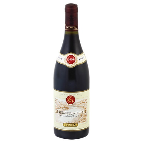 slide 1 of 1, E. Guigal Wine Chateauneuf Du Pape Vint, 2010 x 750 ml