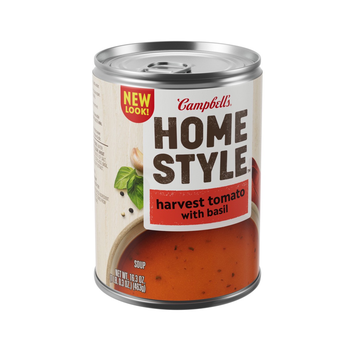 slide 11 of 11, Campbell's Campbell’s Homestyle Tomato Basil Soup, 16.3 oz Can, 16.300 oz