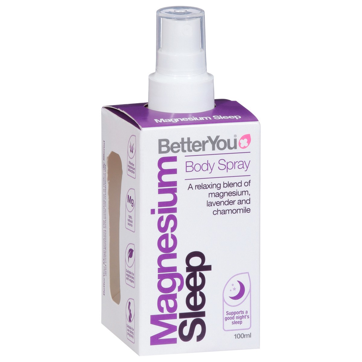 slide 3 of 9, BetterYou Magnesium Sleep Body Spray 100 ml, 100 ml