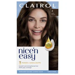 Clairol Nice'n Easy 4 Dark Brown