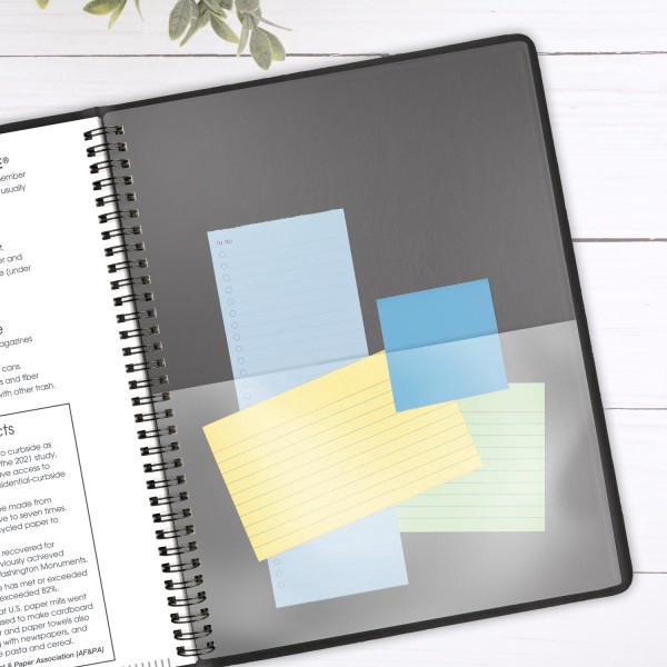 slide 10 of 10, AT-A-GLANCE® Academic 2025-2026 Weekly Appointment Book Planner, Black, Large, 8 1/4"" x 11"", 1 ct