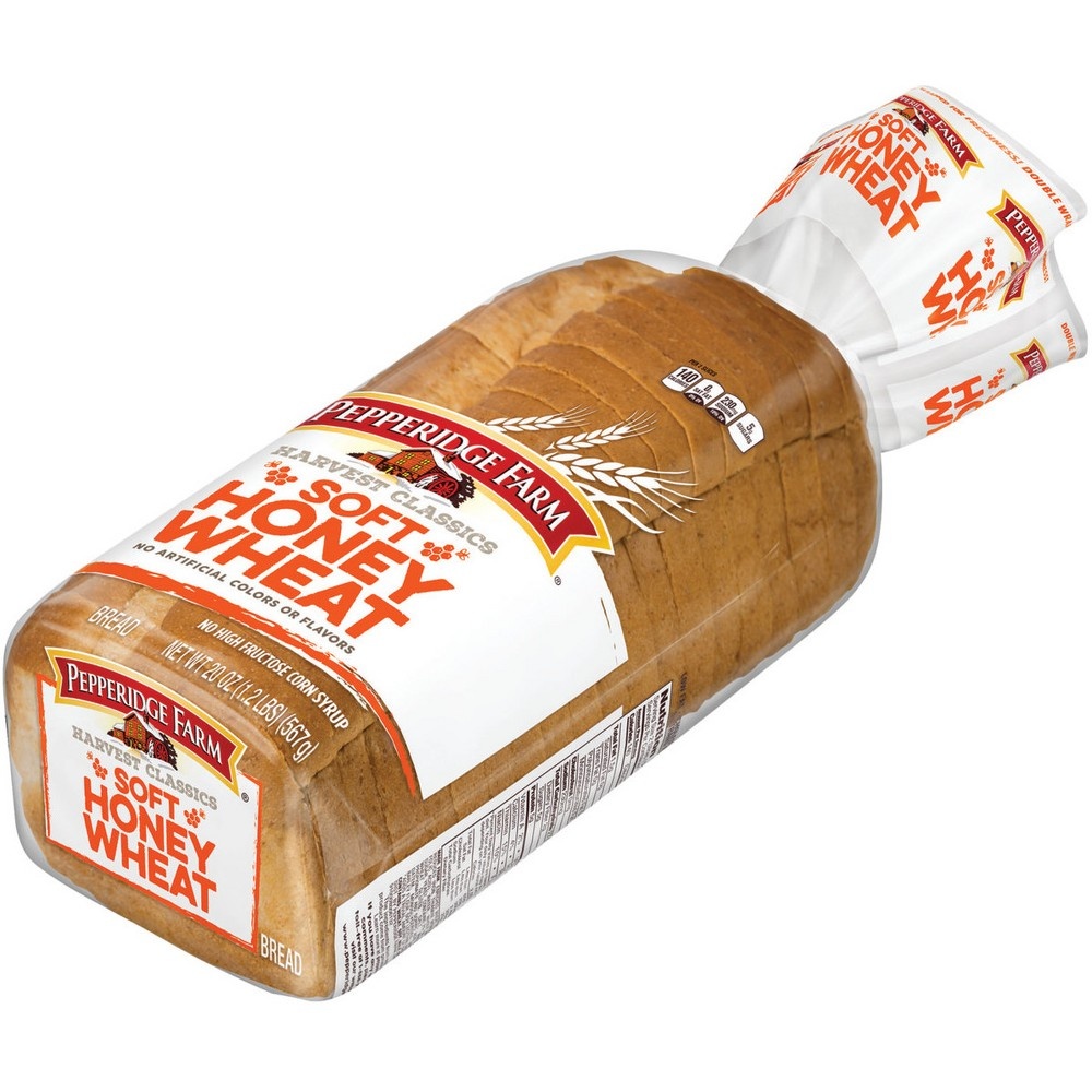 slide 5 of 6, Harvest Honey Wheat Loaf, 20 oz