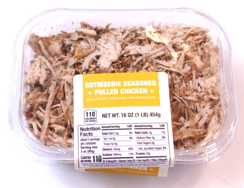 slide 1 of 1, Eddy Pulled Chicken, 16 oz