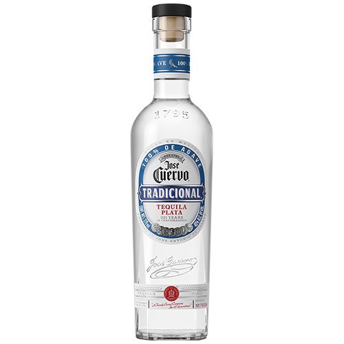 slide 1 of 1, Cuervo Tequila - Silver (Square Bottle), 375 ml