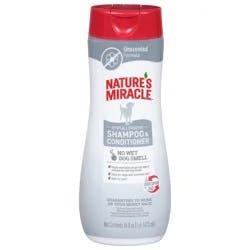 Nature's Miracle Hypoallergenic Unscented Formula Shampoo & Conditioner 16 fl oz